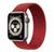 Pulseira Nylon Trançado Loop Para Apple Watch 38/40/41mm VERMELHO
