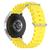 Pulseira Oceano Compatível Gear Sport Sm-r600, GLIFO RS 4 Amarela