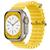 Pulseira Oceano Para Apple Watch 45mm 44mm 42mm Ultra 49mm Amarelo