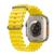 Pulseira Oceano Silicone Para Relógio Smartwatch 49/45/44/42mm Amarelo