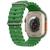 Pulseira Oceano Silicone Para Relógio Smartwatch 49/45/44/42mm Verde