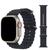 Pulseira Oceano Smartwatch Para Watch 8 Ultra  49mm 45mm 44mm 42mm Preto