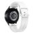 Pulseira One-Click Moderna compativel com Samsung Galaxy Watch 6 - Galaxy Watch 6 Classic - Galaxy Watch 5 - Galaxy Watch 5 Pro - Galaxy Watch 4 Class Branco