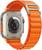 Pulseira para Apple Watch 42mm 44mm 45mm Ultra 49mm Nylon Orange