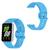 Pulseira para Galaxy Fit 3 Sm-r390 - Silicone Sport Azul Claro