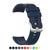 Pulseira para Gear S3 Frontier ou Gear S3 Classic Silicone Style 22mm Azul Marinho