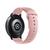 Pulseira Para Smartwatch Encaixe Universal 20mm E 22mm Sport Rosa