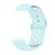 Pulseira Para Smartwatch GTS 2 Mini - Pulseira Silicone 20mm Azul-Celeste