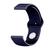 Pulseira Para Smartwatch GTS 4 A2168 Pulseira Silicone 20mm Azul-Cobalto