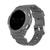 Pulseira Personalize Watch Armadura compatível com Samsung Galaxy Watch 4 Classic 42mm R880/R885 Cinza