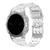 Pulseira Personalize Watch Escudo compativel com Samsung Galaxy Watch 4 40mm R860 e R865 Transparente