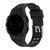 Pulseira Personalize Watch Escudo compativel com Samsung Galaxy Watch 4 44mm R870 e R875 Preto