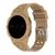 Pulseira Personalize Watch Escudo compativel com Samsung Galaxy Watch 4 44mm R870 e R875 Bege