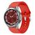 Pulseira Redge Emborrachada Para Galaxy Watch6 Classic 43mm VERMELHO