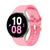 Pulseira Silicone C/fecho Esporte Exclusiva Samsung Watch5 Rosa-chiclete