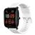 Pulseira Silicone com Fecho Tradicional para Amazfit Bip U Branco