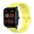 Pulseira Silicone com Fecho Tradicional para Amazfit Bip U Amarelo