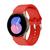 Pulseira Silicone Curva Exclusiva Para Galaxy Watch 5 40mm VERMELHO