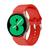 Pulseira Silicone Curvada Compatível Com Galaxy Watch4 40mm VERMELHO