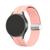 Pulseira Silicone Fecho Magnetico Prata compativel com Samsung Galaxy Watch 6 - Samsung Galaxy Watch 5 - Samsung Galaxy Watch 4 Rose