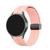 Pulseira Silicone Fecho Magnetico Preto compativel com Samsung Galaxy Watch 5 Pro - Galaxy Watch 5 - Galaxy Watch 4 - Galaxy Watch 4 Classic Rose
