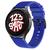 Pulseira Silicone Fecho Preto para Samsung Galaxy Watch 5 Watch5 Pro Watch 4 Active2 40mm 44mm 45mm Azul Royal