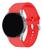 Pulseira Silicone Smartwatch B57 Hero Band III - 16mm Vermelha