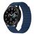 Pulseira Silicone Magnética Colorida Galaxy Watch 4 Classic Azul Marinho