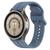 Pulseira Silicone Para Samsung Watch 5 Galaxy Watch 4 Watch5 Serenity Blue