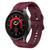 Pulseira Silicone Para Samsung Watch 5 Galaxy Watch 4 Watch5 Wine