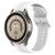 Pulseira Silicone Para Samsung Watch 5 Galaxy Watch 4 Watch5 White