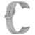 Pulseira Silicone Para Samsung Watch 5 Galaxy Watch 4 Watch5 Light Gray