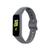 Pulseira Silicone Smartwatch Galaxy Fit2 R220 Grafite