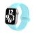 Pulseira Silicone Sport 41mm Compatível Apple Watch 7 Azul-claro