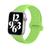 Pulseira Silicone Sport 41mm Compatível Apple Watch 7 Verde-claro