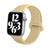 Pulseira Silicone Sport 41mm Compatível Apple Watch 7 Marrom Claro