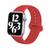 Pulseira Silicone Sport 41mm Compatível Apple Watch 7 Vermelho