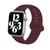 Pulseira Silicone Sport 41mm Compatível Apple Watch 7 Vinho