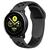 Pulseira Silicone Sport Furadinha Compatível com Galaxy Watch Active 1 E 2 Preto