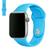 Pulseira Smartwatch Silicone M/L 42/44mm Masculino Grande Cores Relógio Inteligente Azul