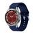 Pulseira Social Silicone Redge Para G. Watch6 Classic 43mm AZUL MARINHO