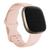 Pulseira Sport Borboleta compativel com Fitbit Versa 4 e Versa 3 - Fitbit Sense e Sense 2 Rosa