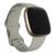 Pulseira Sport Borboleta compativel com Fitbit Versa 4 e Versa 3 - Fitbit Sense e Sense 2 Cinza