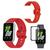 Pulseira Sport para Samsung Galaxy Fit3 + pelicula Vermelho