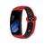 Pulseira Sport para Samsung Gear Fit 2 Pro Sm-R360 e Sm-R365 Vermelho / Preto