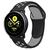 Pulseira Sport Premium Samsung Galaxy Watch Active 1/2 20mm PRETO C/ CINZA
