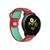 Pulseira Sport Premium Samsung Galaxy Watch Active 1/2 VERMELHO C/VERDE