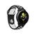 Pulseira Sport Premium Samsung Galaxy Watch Active 20mm PRETO C/ BRANCO