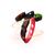 Pulseiras Magnética Infravermelho Bicolor Original Preto, Azul