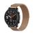 Pulseiras premium Nsmart em aço inoxidável  Compatíveis com  Amazfit  GTR 42MM Rose gold